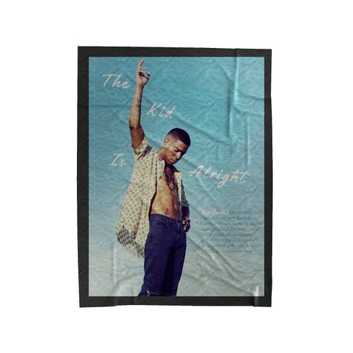 The Kid Is Alright Velveteen Blanket