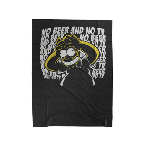 The Killing D'Oh Velveteen Blanket