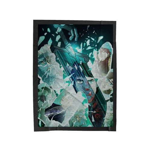 The Land Of Nerds Velveteen Blanket