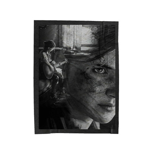 The Last Of Us Part Ii Poster Velveteen Blanket