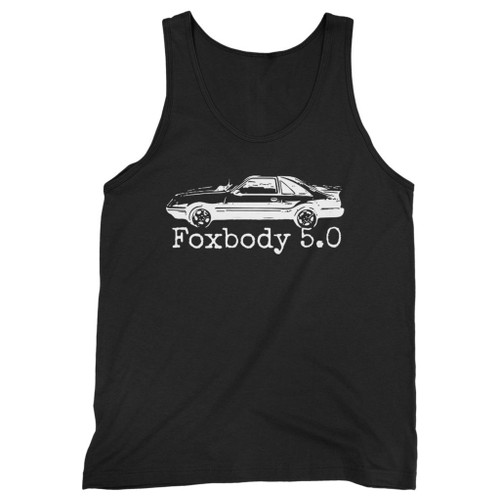 Our cotton foxbody muscle car 5 men tank top is perfect for those intense workouts in the gym, at practice or pickup games.