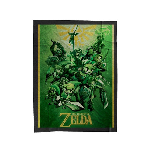 The Legend Of Zelda 1 Velveteen Blanket