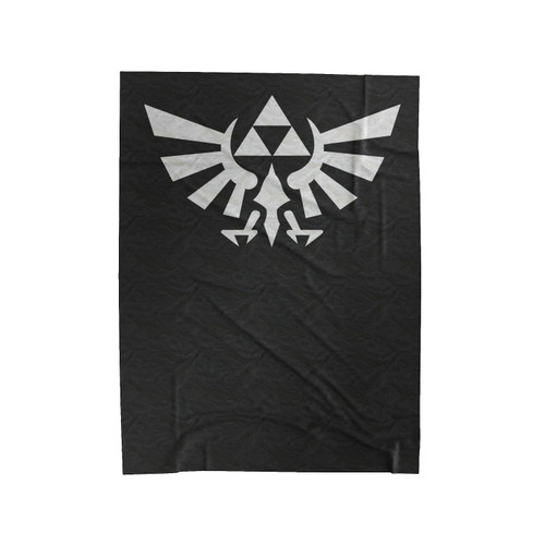 The Legend Of Zelda Triforce 1 Velveteen Blanket