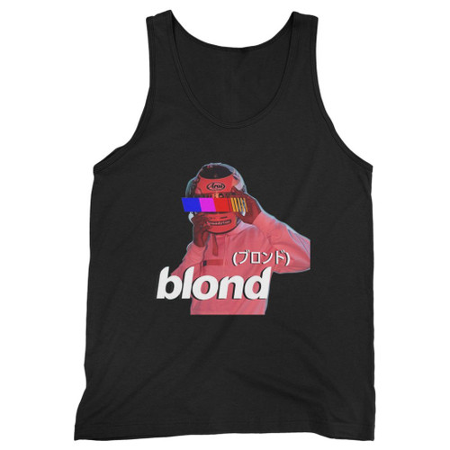 Our cotton frank ocean blond helmet men tank top is perfect for those intense workouts in the gym, at practice or pickup games.