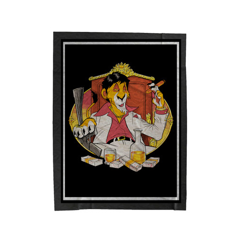 The Lion King Hakuna Montana Velveteen Blanket