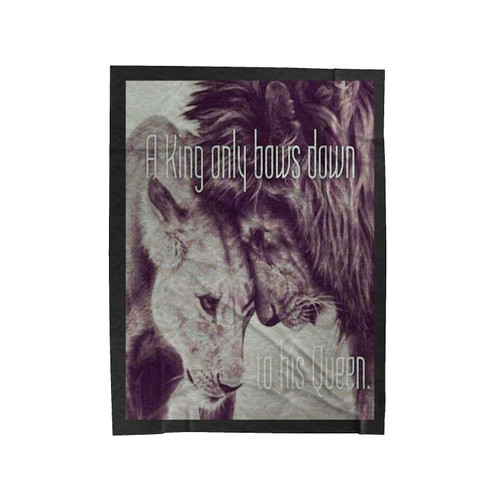 The Lion King Quote Velveteen Blanket