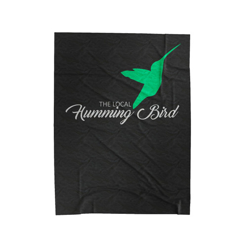 The Local Hummingbird Velveteen Blanket