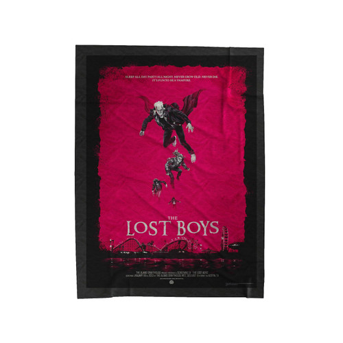 The Lost Boys Sleep All Day Velveteen Blanket