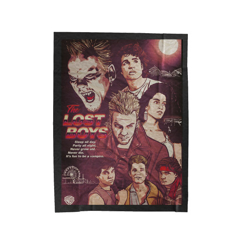 The Lost Boys Vintage 2 Velveteen Blanket