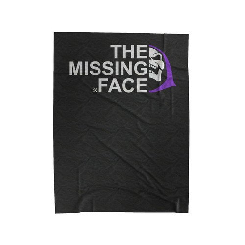 The Missing Face Velveteen Blanket