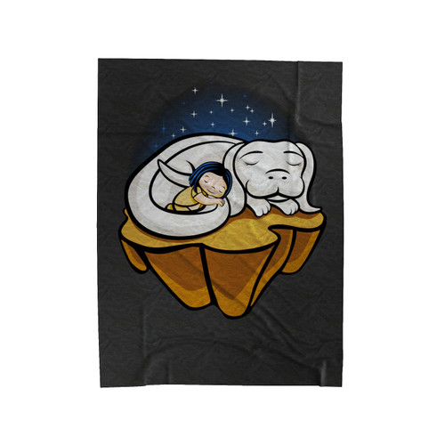 The Neverending Friendship Velveteen Blanket