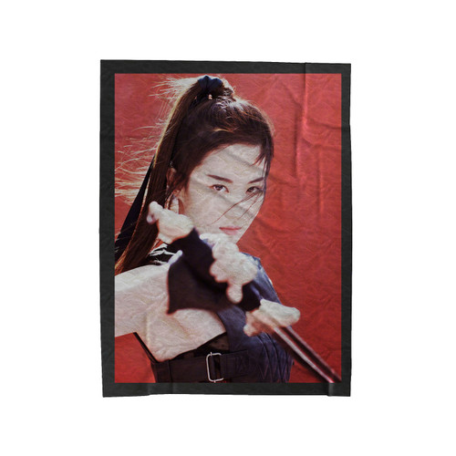 The New Live Action Mulan Velveteen Blanket