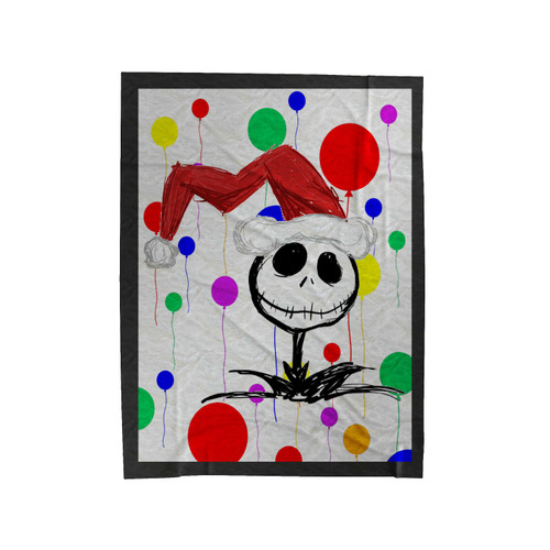 The Nightmare Before Christmas Jack Santa Velveteen Blanket