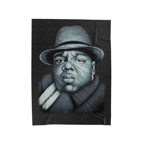 The Notorious B I G 1 Velveteen Blanket