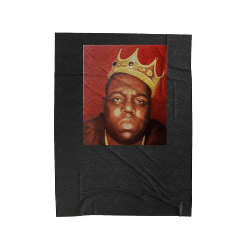 The Notorious B. I. G. Biggie Biggie Smalls Rapper Velveteen Blanket