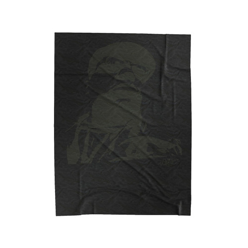 The Notorious Big Biggie Smalls Velveteen Blanket