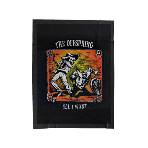 The Offspring All I Want Velveteen Blanket