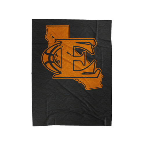 The Original Distressed Basketball Velveteen Blanket