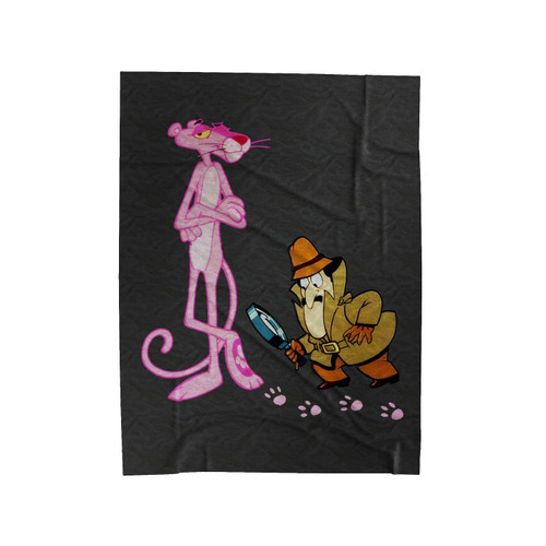The Pink Panther Inspector Clouseau Velveteen Blanket