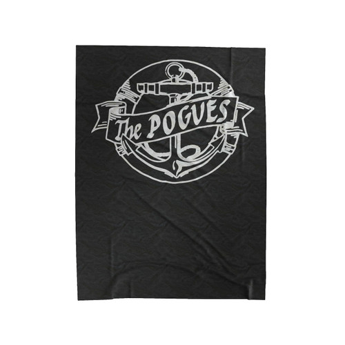 The Pogues Anchor Logo Velveteen Blanket