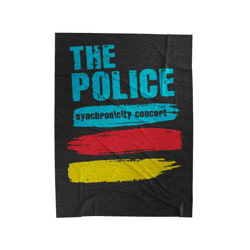 The Police Synchronicity Concert Velveteen Blanket