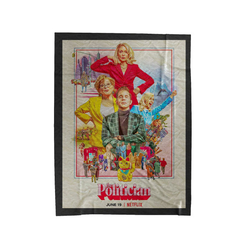 The Politician June 19 Netflix Velveteen Blanket
