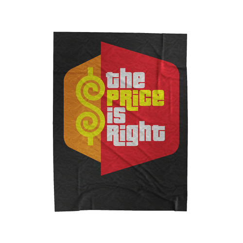 The Price Is Right Game Show 80's Retro Vintage Velveteen Blanket