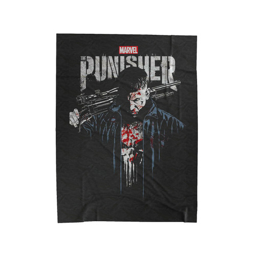 The Punisher Frank Castle Velveteen Blanket