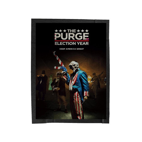 The Purge Election Year Movie Velveteen Blanket