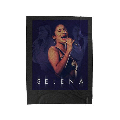 The Queen Selena Quintanilla Velveteen Blanket