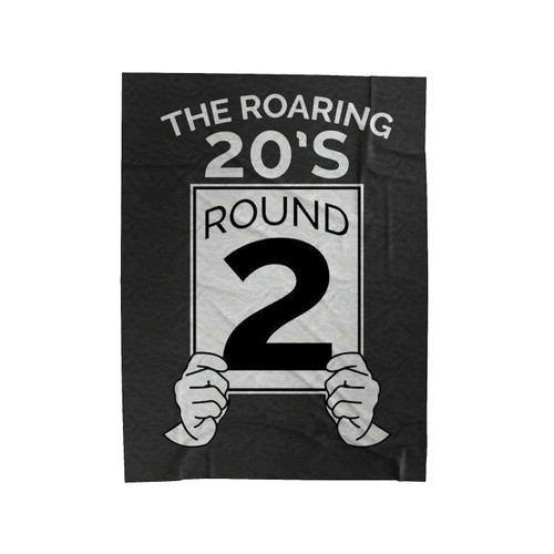 The Roaring 20's Round 2 Velveteen Blanket