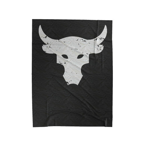 The Rock Project Vest Dwayne Johnson Brahma Bull Gym Bodybuilding Exercise Mma Kick Boxing Funny Joke Birthday Gift Velveteen Blanket