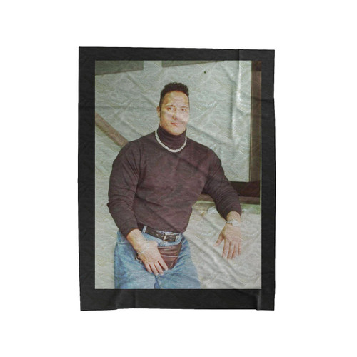 The Rock Throwback Fanny Pack Wwe Wwf Velveteen Blanket
