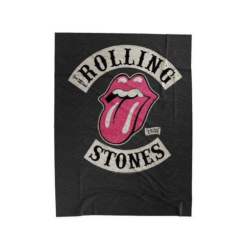 The Rolling Stones '78 Velveteen Blanket
