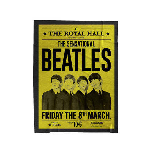 The Royal Hall The Sensational Beatles Velveteen Blanket