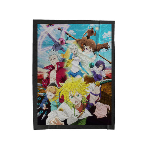 The Seven Deadly Sins Velveteen Blanket