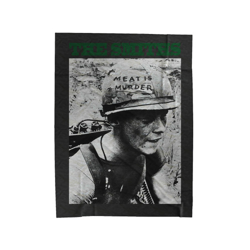 The Smiths Meat Is Murder Morrissey Rock Band Velveteen Blanket