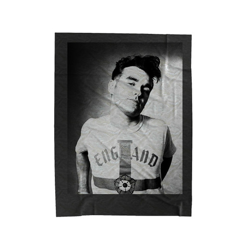 The Smiths Morrissey Photo Cute Velveteen Blanket