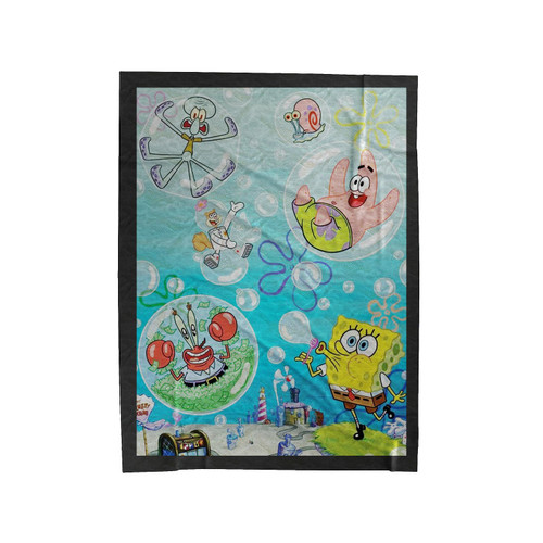 The Spongebob Character Movie Velveteen Blanket