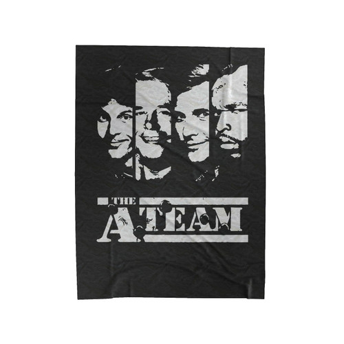 The Squad B&W Velveteen Blanket