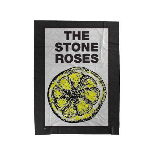 The Stone Roses Lemon 1989 Tour Velveteen Blanket