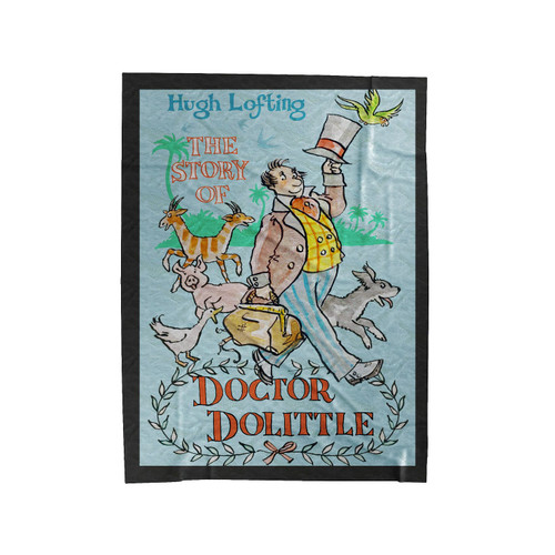 The Story Of Dr Dolittle Velveteen Blanket