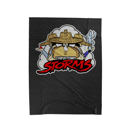 The Three Storms Inspired From Big Trouble In Little China Velveteen Blanket