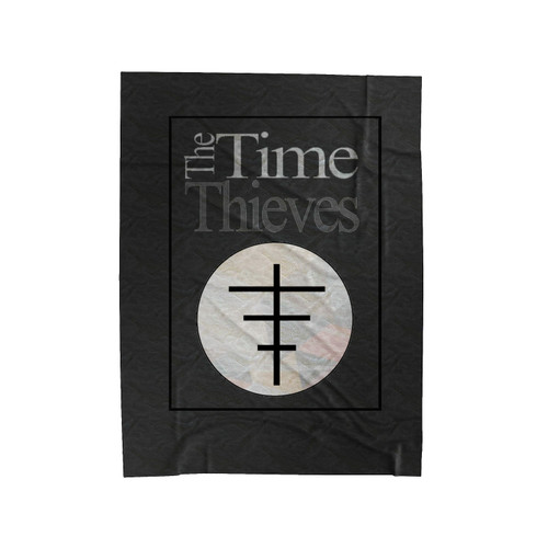 The Time Thieves Design Art Velveteen Blanket