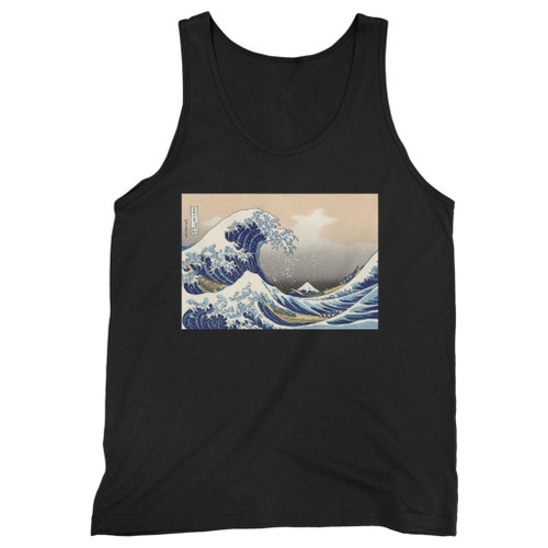 Our cotton great wave off kanagawa japan men tank top is perfect for those intense workouts in the gym, at practice or pickup games.