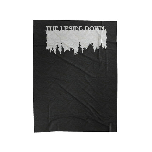 The Upside Down Stranger Things Special Art Velveteen Blanket