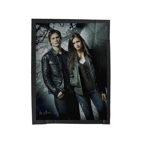 The Vampire Diaries Tv Show Velveteen Blanket