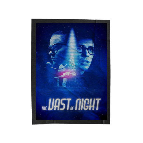 The Vast Of Night Velveteen Blanket