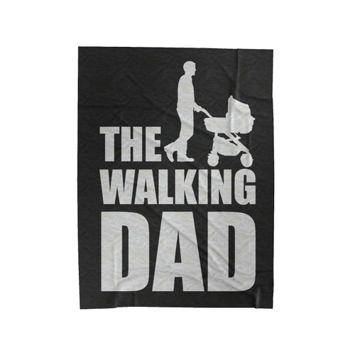 The Walking Dad Father's Day Velveteen Blanket