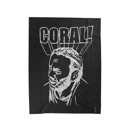 The Walking Dead Coral Velveteen Blanket